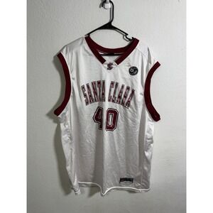 Vintage Nike Santa Clara Broncos #40 Basketball Jersey / Size 2XL